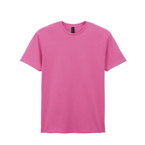 Front - Gildan Unisex Adult Softstyle Plain Cotton T-Shirt