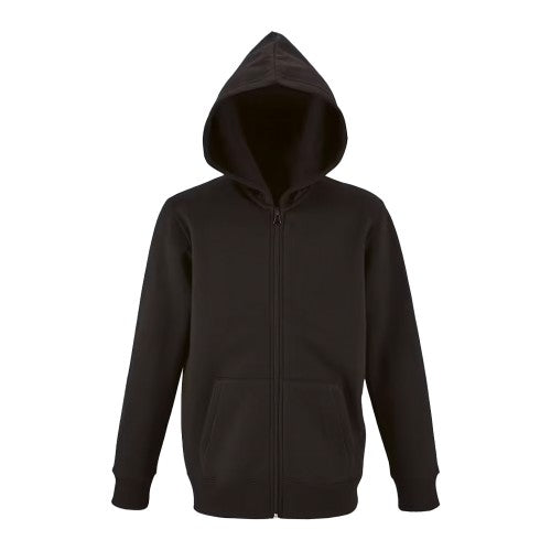 Front - SOLS Childrens/Kids Stone Full Zip Hoodie