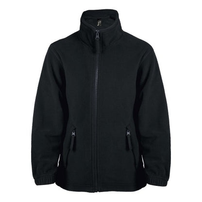 Front - SOLS Childrens/Kids North Fleece Jacket