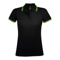 Front - SOLS Womens/Ladies Pasadena Polo Shirt