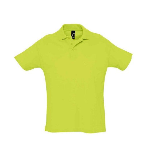 Front - SOLS Mens Summer II Polo Shirt