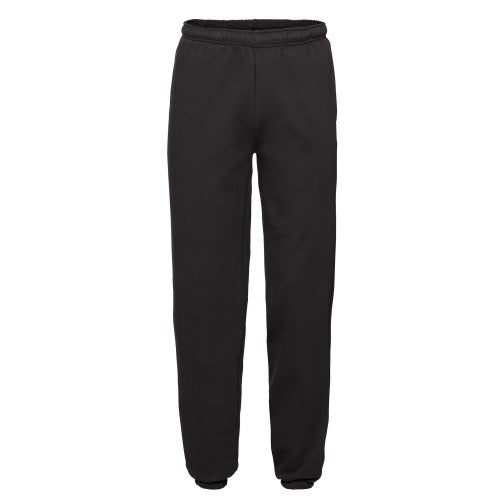 Front - Fruit of the Loom Unisex Adult Premium Elasticated Cuff Jogging Bottoms