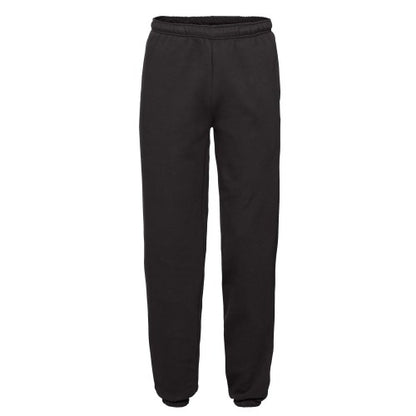 Front - Fruit of the Loom Unisex Adult Premium Elasticated Cuff Jogging Bottoms