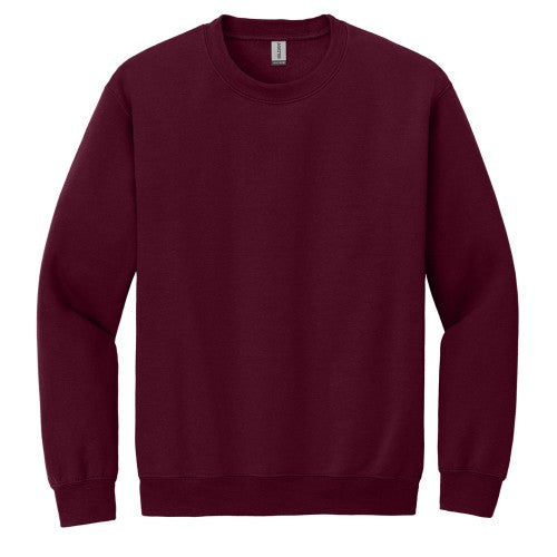 Front - Gildan Unisex Adult Heavy Blend Crew Neck Sweatshirt
