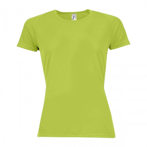 Front - SOLS Womens/Ladies Sporty Raglan T-Shirt