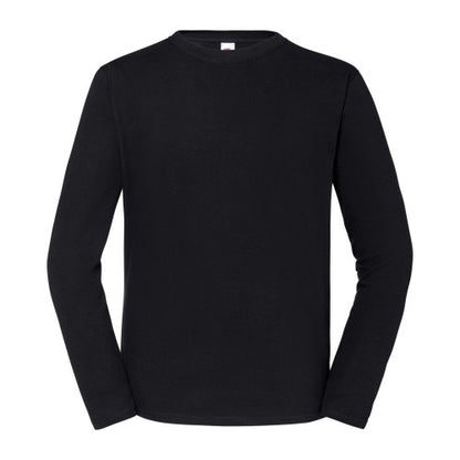 Front - Fruit of the Loom Unisex Adult Iconic 195 Long-Sleeved T-Shirt