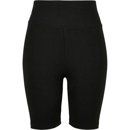 Front - Build Your Brand Womens/Ladies High Waist Cycling Shorts