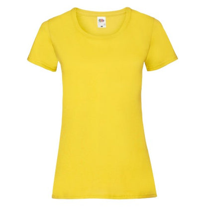 Front - Fruit of the Loom Womens/Ladies Valueweight T-Shirt