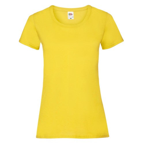 Front - Fruit of the Loom Womens/Ladies Valueweight T-Shirt