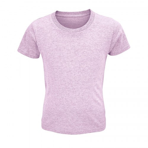 Front - SOLS Childrens/Kids Crusader Heather T-Shirt