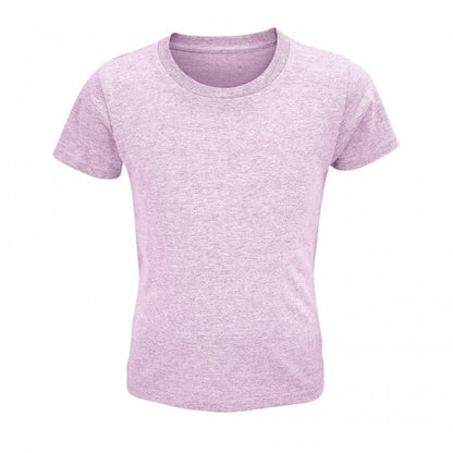 Front - SOLS Childrens/Kids Crusader Heather T-Shirt