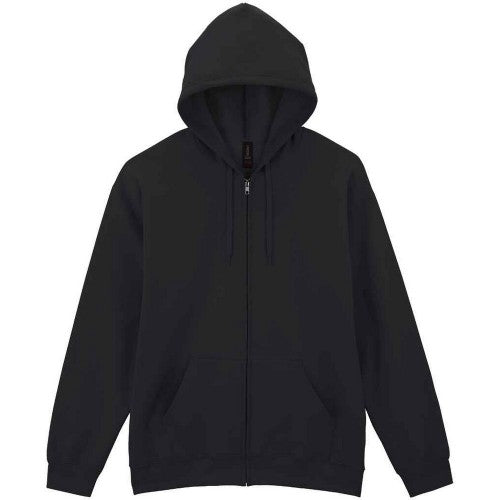 Front - Gildan Unisex Adult Softstyle Midweight Full Zip Hoodie