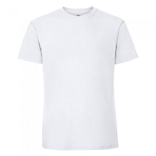 Front - Fruit of the Loom Unisex Adult Iconic 190 T-Shirt