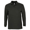 Front - SOLS Unisex Adult Winter II Long-Sleeved Polo Shirt