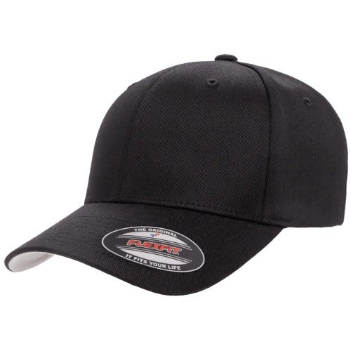 Front - Flexfit Wooly Combed Cap