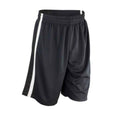 Front - Spiro Mens Quick Dry Basketball Shorts