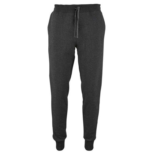 Front - SOLS Mens Jake Polycotton Slim Jogging Bottoms