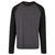 Front - Build Your Brand Mens Contrast Raglan Long-Sleeved T-Shirt
