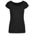 Front - Build Your Brand Womens/Ladies Wide Neck T-Shirt