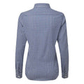 Front - Premier Womens/Ladies Maxton Checked Long-Sleeved Shirt