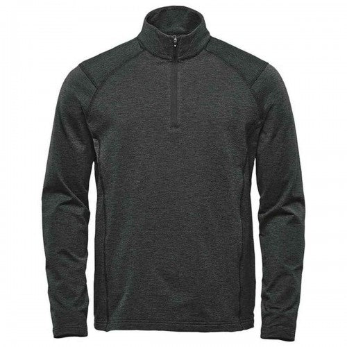 Front - Stormtech Mens Treeline Performance Quarter Zip Sweatshirt