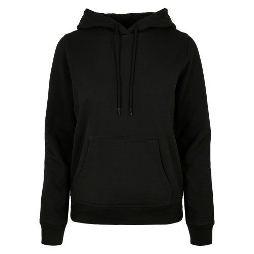 Front - Build Your Brand Womens/Ladies Basic Hoodie