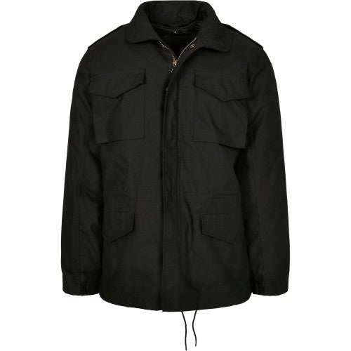 Front - Build Your Brand Mens M-65 Field Jacket