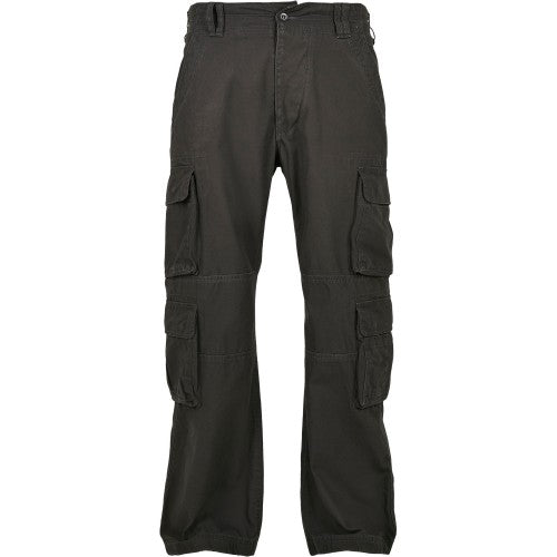 Front - Build Your Brand Mens Pure Vintage Cargo Trousers