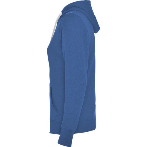 Front - Roly Womens/Ladies Urban Hooded Polycotton Sweatshirt