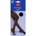 Front - Silky Womens/Ladies Opaque 40 Denier Budget Tights (1 Pair)