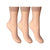 Front - Joanna Gray Womens/Ladies Anklets (3 Pairs)