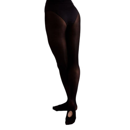 Front - Silky Childrens Girls Convertible Dance Ballet Tights (1 Pair)