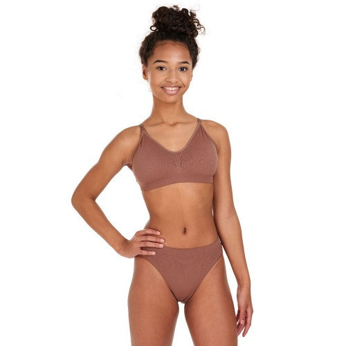Front - Silky Dance Womens/Ladies Clear Back Padded Bra