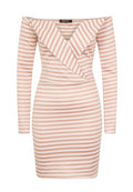 Front - Girls On Film Womens/Ladies Alexander V-Cut Lapel Dress