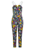 Front - Girls On Film Womens/Ladies Florence Sweetheart Floral Jumpsuit