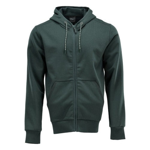 Front - Mascot Unisex Adult Plain Full Zip Hoodie