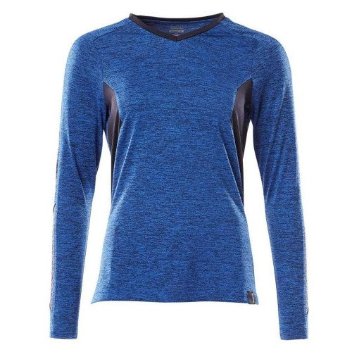 Front - Mascot Womens/Ladies Accelerate Long-Sleeved T-Shirt