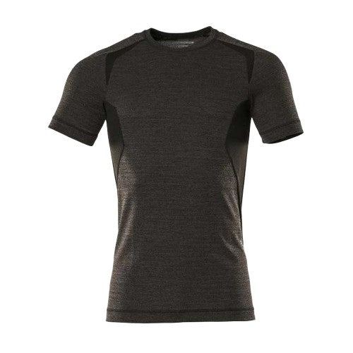 Front - Mascot Unisex Adult Crossover Short-Sleeved Base Layer Top