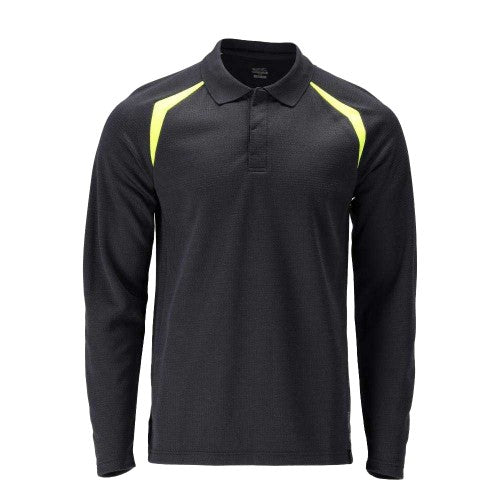Front - Mascot Mens Accelerate Multisafe High-Vis Polo Shirt