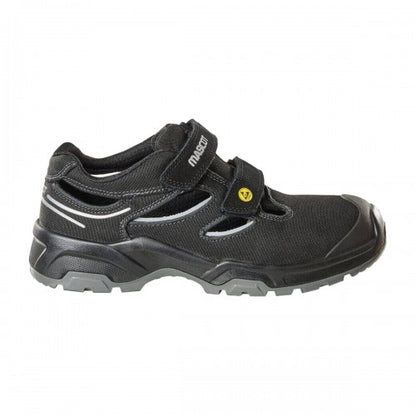 Front - Mascot Unisex Adult Suede Safety Sandals