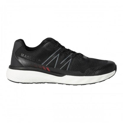 Front - Mascot Mens Logo Microfibre Trainers
