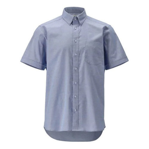 Front - Mascot Mens Frontline Oxford Short-Sleeved Shirt