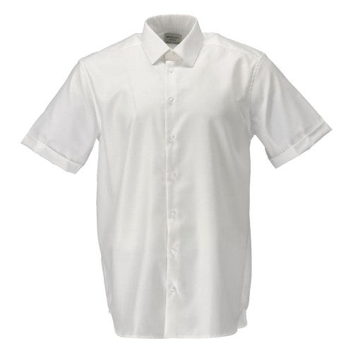 Front - Mascot Mens Frontline Poplin Short-Sleeved Shirt