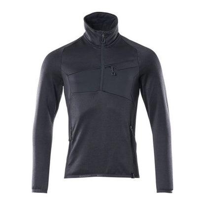 Front - Mascot Mens Advanced Plain Half Zip Fleece Top