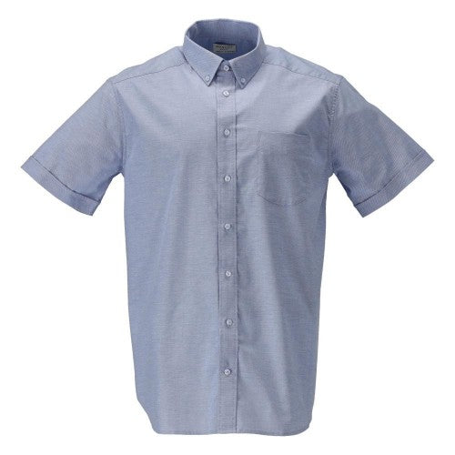Front - Mascot Mens Frontline Oxford Short-Sleeved Shirt