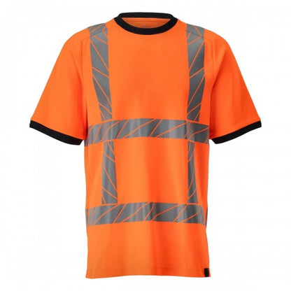Front - Mascot Mens Accelerate Safe Safety T-Shirt
