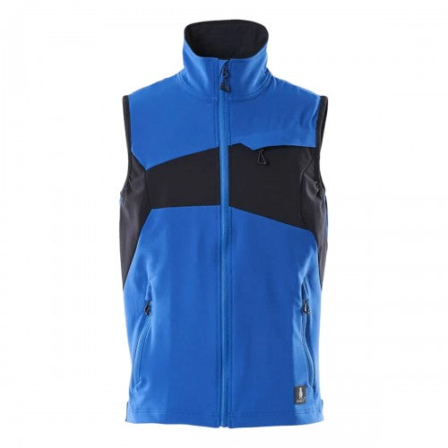 Front - Mascot Mens Accelerate Two Tone 4 Way Stretch Lightweight Gilet