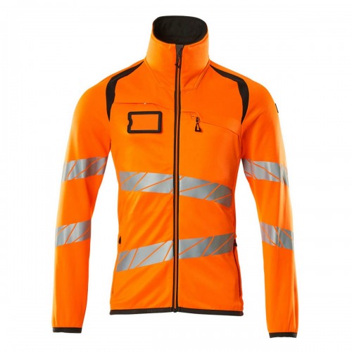 Front - Mascot Mens Accelerate Safe High-Vis Fleece Jacket