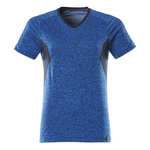 Front - Mascot Womens/Ladies Accelerate Coolmax V Neck T-Shirt