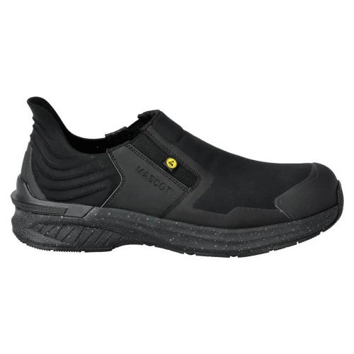 Front - Mascot Unisex Adult Footwear Customised Microfibre Slip-on Safety Shoes